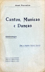 CANTOS, MUSICAS E DANÇAS. Escorço